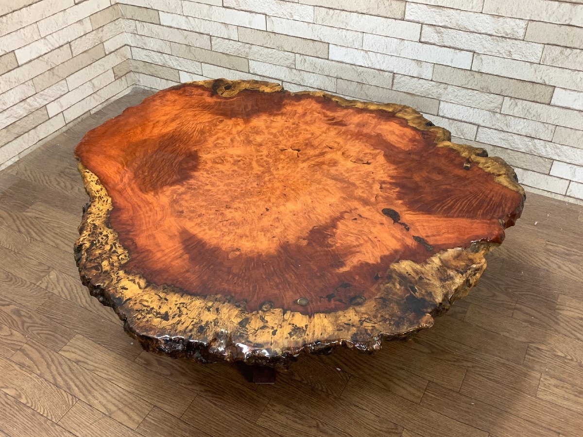 花梨座卓 99×80cm – ブランド家具 グリーンピース
